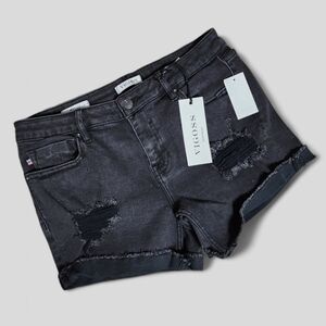 Vigoss Black Jean Shorts